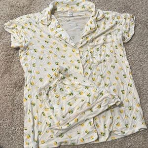 Super soft lemon pajamas